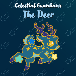 The Deer Guardian Pin