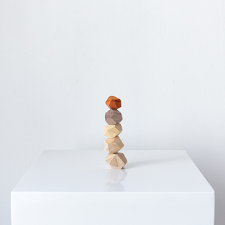 Woodas Mini: The Petite Size Wood Art Stacking Toy