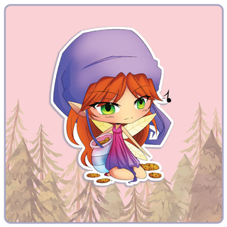 Alex Cookie Jar Sticker