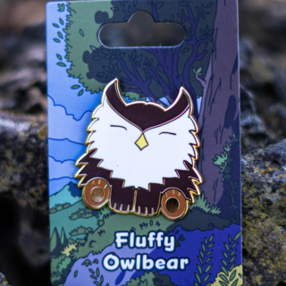 Fluffy Owlbear Pin (004)