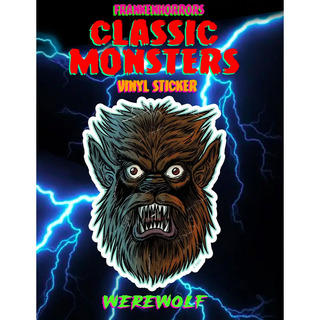 FrankenHorrors WEREWOLF Sticker