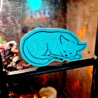 Felis Cat Constellation Sticker