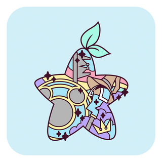 Magical Silhouette Paopu Fruit Enamel Pin