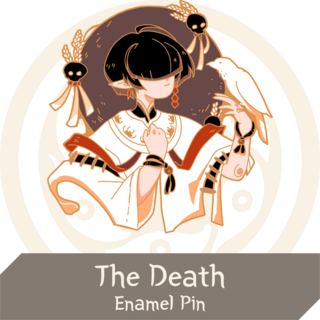 Enamel pin "The Death"
