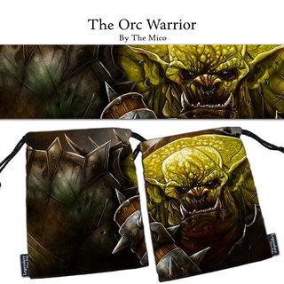 Extra Large " The Orc Warrior" Dice Bag