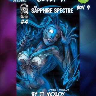 Cover A - JT Molloy - Sapphire Spectre Issue 4