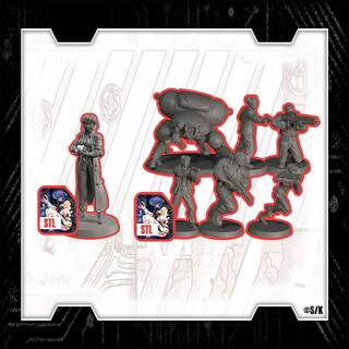 STL | All Miniatures Bundle | The Ghost in the Shell TTRPG [Late Pledge]