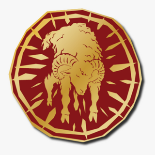 Golden Fleece Enamel Pin