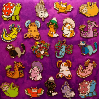 One Fungal Familiar Pin of your Choice