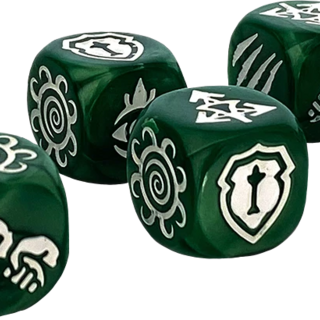 Acrylic Dice - Undead Set