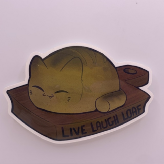 Bread cat sticker
