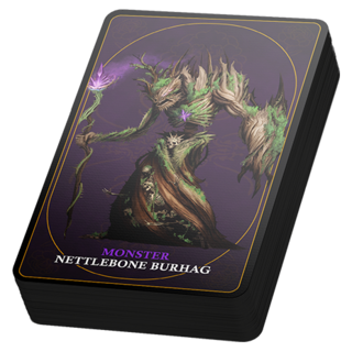 Monster & Bosses Reference Card Deck