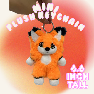 mini fox keychain