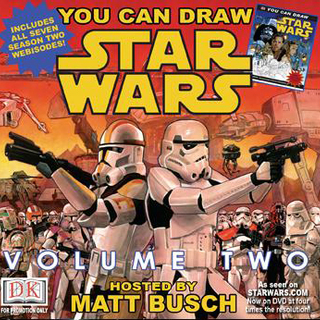 HOW TO DRAW STAR WARS 3 Volume DVD Set