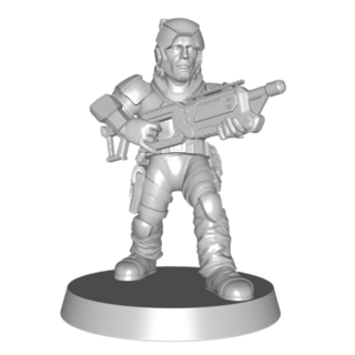 Army Squad Miniatures and STLs