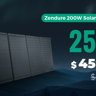 Zendure 200W Solar Panel