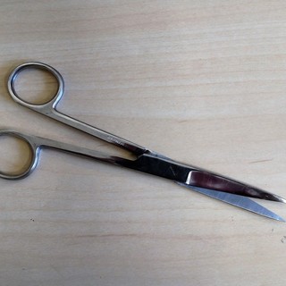 Surgical steel grade pruning/cloning scissors