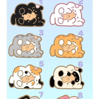 Penguin x Bird X Cat Enamel pin