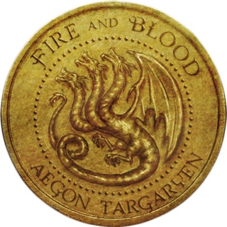 Aegon I Targaryen Golden Dragon