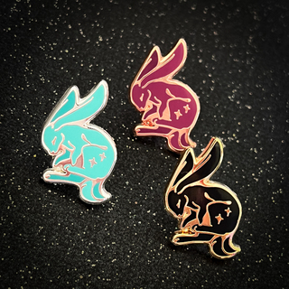 Rabbit Mini Pin - 0.75 Inch