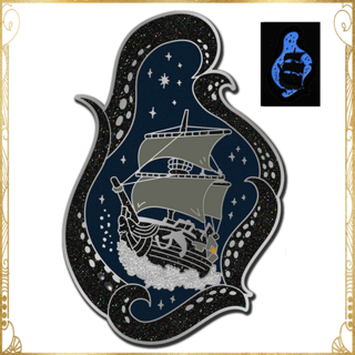 Black Maiden 2" pin (ltd ed 200)