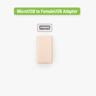 Micro to USB-A Female adapter