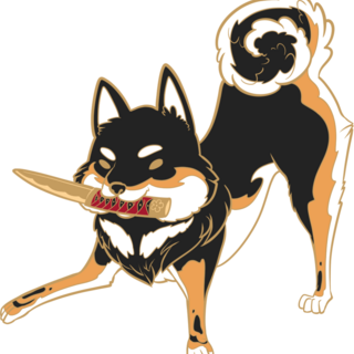 Shiba Sword Regular Pin