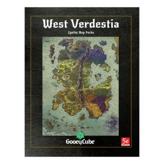 West Verdestia Hand-illustrated Map Pack