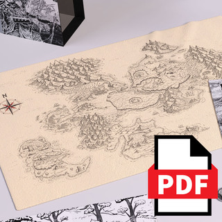 World Map PDF