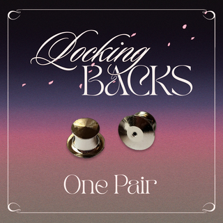 1x Pair of Locking Backs