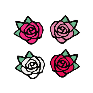 Add Persephone Rose Mini Pins