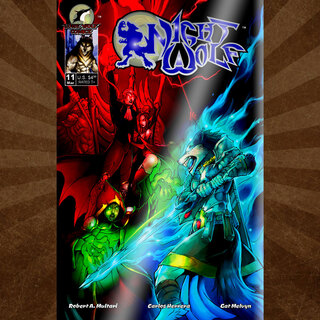 Night Wolf #11 Metal Cover By Carlos Herrera