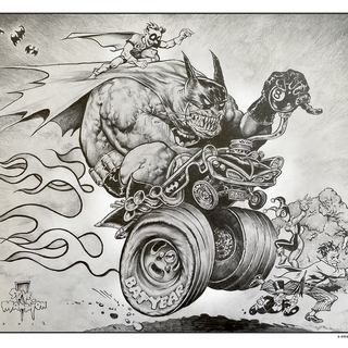 11X15 PRINT Mannion "BATMAN"