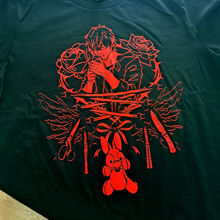 Slow Damage Screenprinted T-Shirt Size Small