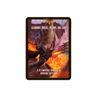 Legendary Heroes, Villains, & Lairs PDF manual & Maps