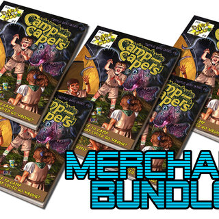 Merchant Package of Camp-Capers Adventure Anthology (Reward Level, 5 perfect bound copies with poster maps)