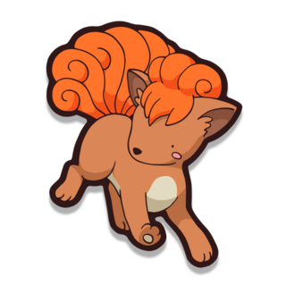 Fire fox sticker