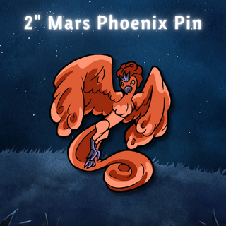 Mars Phoenix Planetary Pin