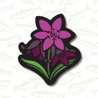 Sticker | Wildflower - Chocolate Lily