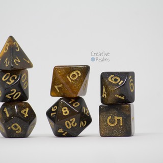 Dice Set Dark Cosm