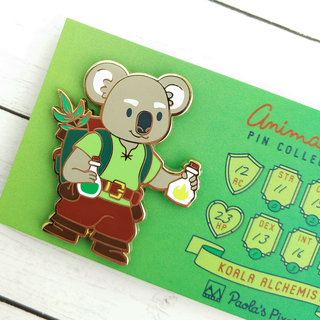 Koala Alchemist Enamel Pin