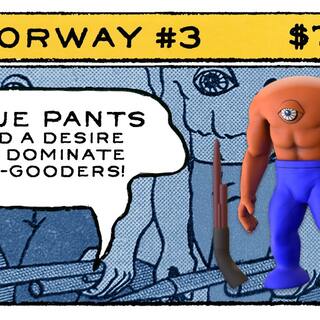 Headless One - Blue Pants