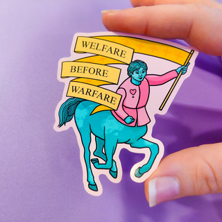 Welfare Before Warfare