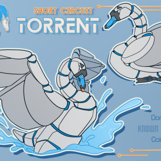 Torrent Character Sticker Sheet