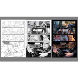 PROCESS JUNKIE'S DREAM: Digital Art Files for THE JUMP 1-4