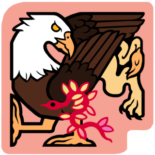 Meshi griffin sticker