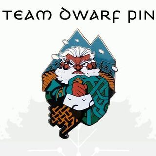 Team Dwarf Pin