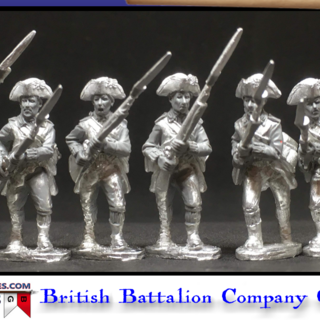 BG-AWI207 British Battalion Company Charging (6 models, 28mm unpainted)