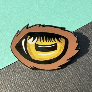 Goat Eye 1.5" Mini Pin