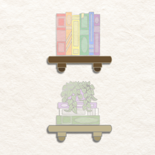 Bookshelf Pin (Small)